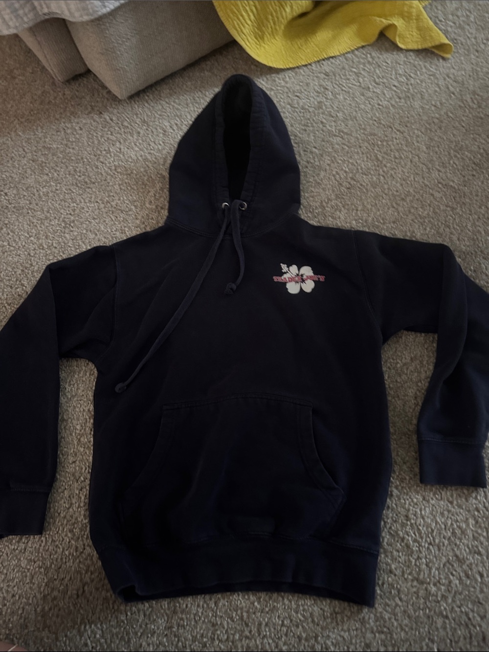Vintage Trader Joe’s Heavyweight Navy Hoodie